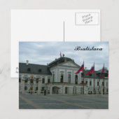 Carte Postale Palais présidentiel (Devant / Derrière)