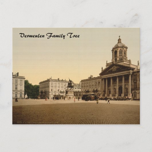 Carte Postale Palais Royal, Bruxelles, Belgique (Devant)