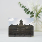Carte Postale Palais royal d'Amsterdam (Debout devant)