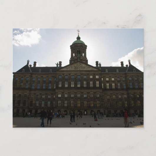Carte Postale Palais royal d'Amsterdam (Devant)