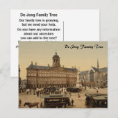 Carte Postale Palais Royal et nouvelle église, Amsterdam, Pays-B (Devant / Derrière)