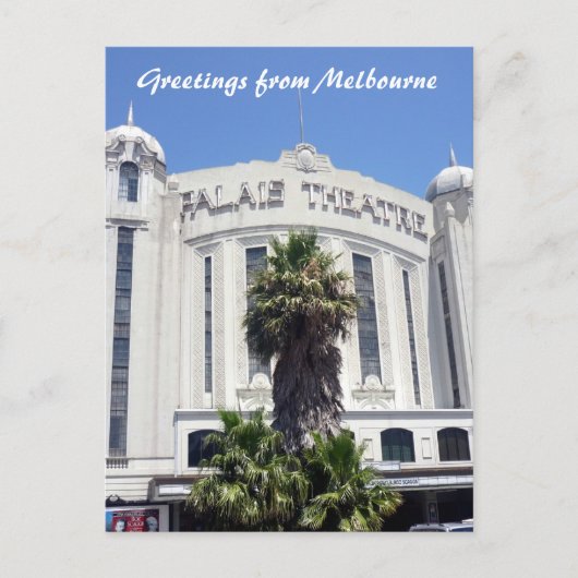 Carte Postale palais st kilda (Devant)