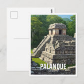 Carte Postale Palanque Mexique (Devant / Derrière)