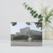 Carte Postale Palatul Parlamentului, Bucarest, Roumanie (Debout devant)