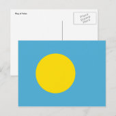 Carte Postale palau (Devant / Derrière)