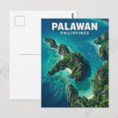 Carte Postale Palawan Philippines (Devant / Derrière)