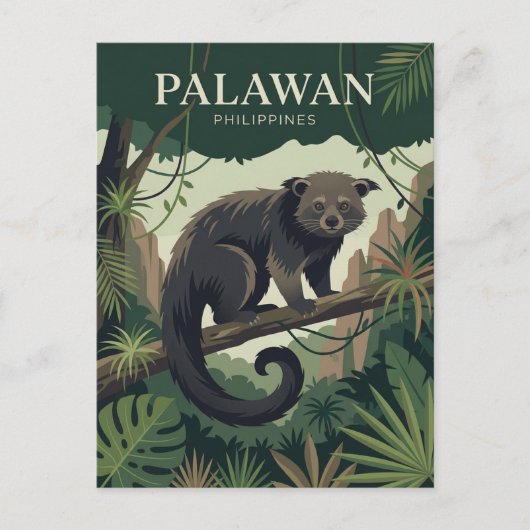 Carte Postale Palawan Philippines (Devant)