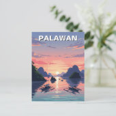 Carte Postale Palawan Philippines Travel (Debout devant)