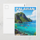 Carte Postale Palawan Philippines Travel (Devant / Derrière)