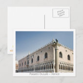 Carte Postale Palazzo Ducale (Devant / Derrière)