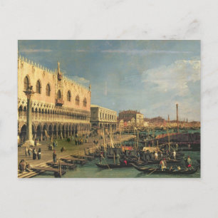 Carte Postale Palazzo Ducale et Riva degli Schiavoni, Venic
