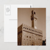 Carte Postale Palazzo Vecchio (Devant / Derrière)