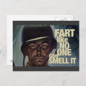 Carte Postale Pâle comme personne ne peut le sentir (Devant / Derrière)