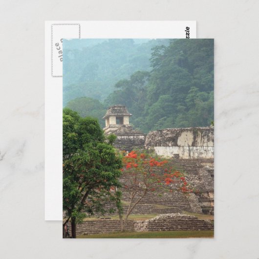 Carte Postale Palenque, Mexique (Devant / Derrière)