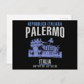 Carte Postale Palerme (Devant / Derrière)