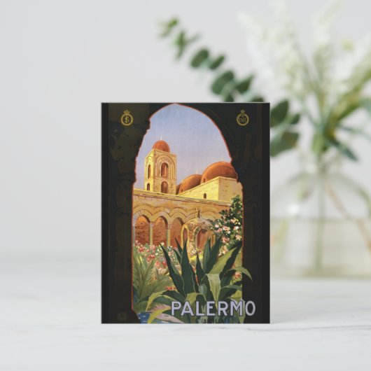 Carte Postale Palerme (Debout devant)