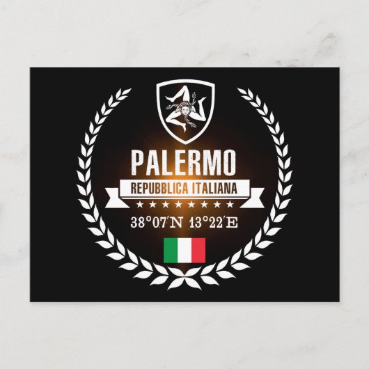 Carte Postale Palerme (Devant)
