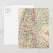 Carte Postale Palestine, Jérusalem (Devant / Derrière)