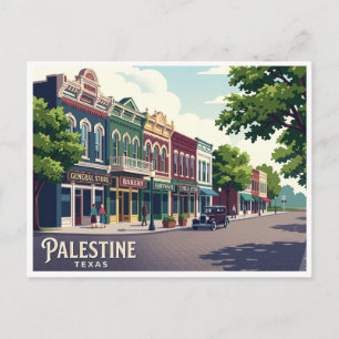 Carte Postale Palestine Texas