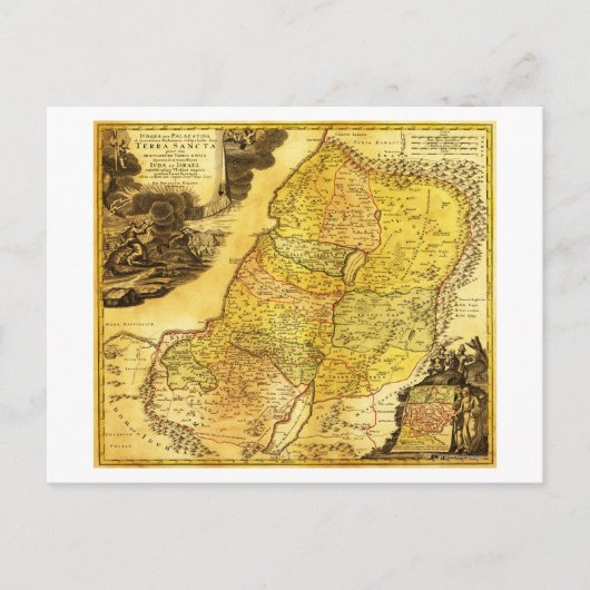 Carte Postale PalestineCarte panoramiquePalestine 2 (Devant)