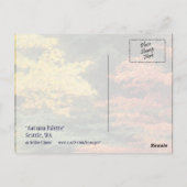 Carte Postale Palette Automne (Dos)