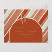 Carte Postale Palette de couleurs Cinnamon Sage Terracotta Maria (Devant)