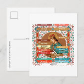 Carte Postale Palette de couleurs pour Saint-Louis IX le Roi (BK (Devant / Derrière)