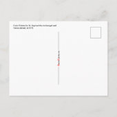 Carte Postale Palette de couleurs pour Saint Raphaël et Tobie (M (Dos)