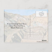 Carte Postale Palette de l'artiste (Dos)