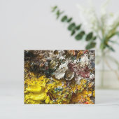 Carte Postale Palette de l'artiste #1 (Debout devant)