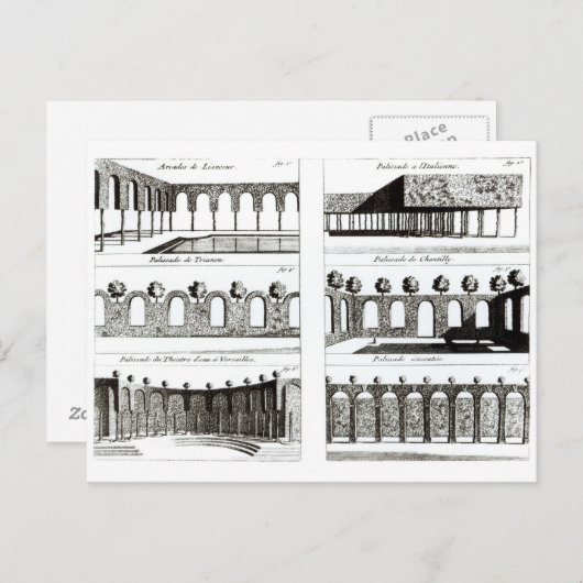 Carte Postale Palisade conceptions, de 'Théorie et Pratique de G (Devant / Derrière)