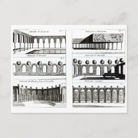 Carte Postale Palisade conceptions, de 'Théorie et Pratique de G (Devant)