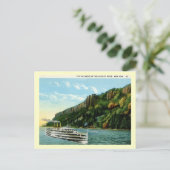 Carte Postale Palisades de la rivière Hudson, NY, années 1920 Vi (Debout devant)