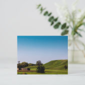 Carte Postale Palissade et tumulus des Moines, Ilinois (Debout devant)