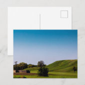 Carte Postale Palissade et tumulus des Moines, Ilinois (Devant / Derrière)