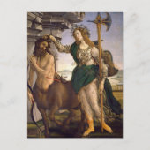 Carte Postale Pallas et le Centaur | Botticelli (Devant)