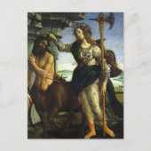 Carte Postale Pallas et le centaure de Sandro Botticelli (Devant)