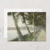 Carte postale Palm Beach 1905 (Devant / Derrière)