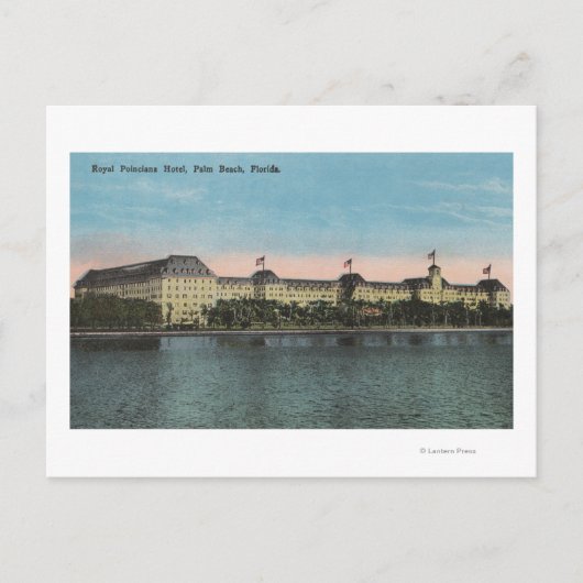Carte Postale Palm Beach, FL - Ext.Vue de Royal Poinciana (Devant)