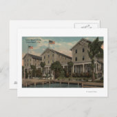 Carte Postale Palm Beach, FL - Vue extérieure de Palm Beach (Devant / Derrière)