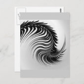 Carte postale Palm Leaf de danse (Devant / Derrière)