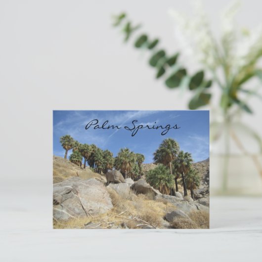 Carte postale Palm Springs (Debout devant)