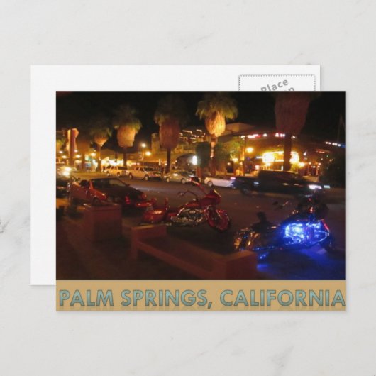 CARTE POSTALE PALM SPRINGS #5 POSTCARD (Devant / Derrière)