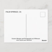 CARTE POSTALE PALM SPRINGS #8 (Dos)