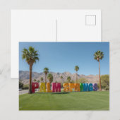 Carte Postale Palm springs california (Devant / Derrière)