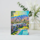 Carte Postale Palm Springs Californie (Debout devant)