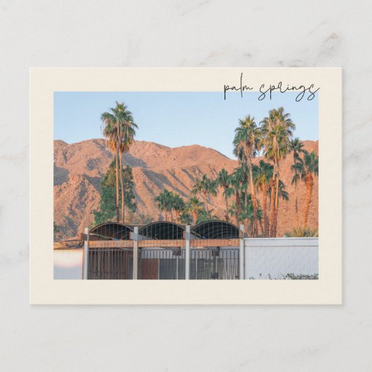 Carte Postale Palm Springs Californie (Devant)