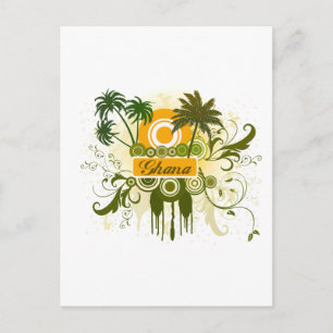Carte Postale Palm Tree Ghana