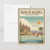 Carte Postale Palma de Majorque Espagne (Devant / Derrière)