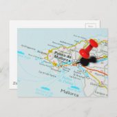 Carte Postale Palma de Majorque, Espagne (Devant / Derrière)